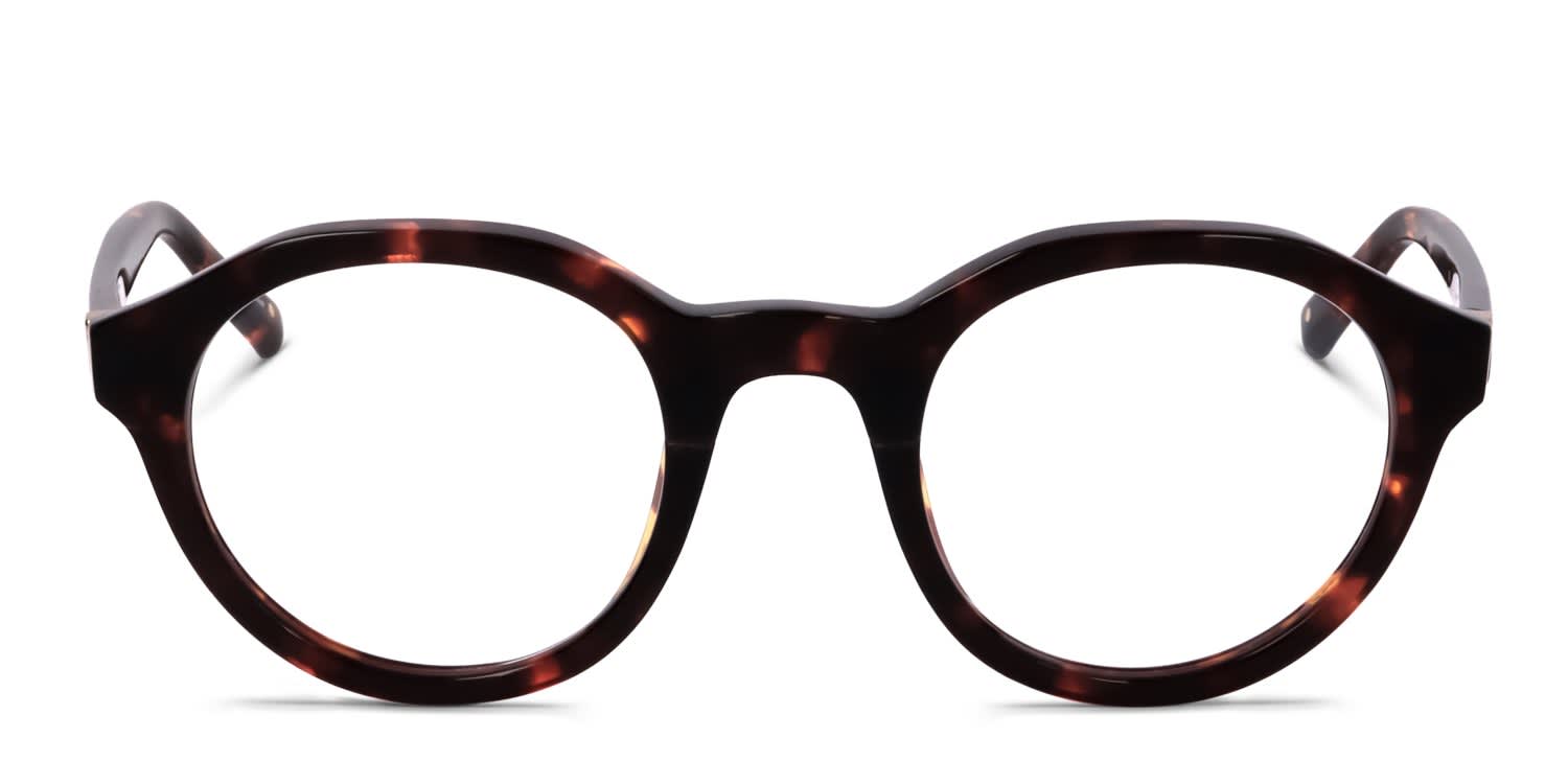 Linda Farrow PL47 Tortoise glasses - Tortoise - Frontal View