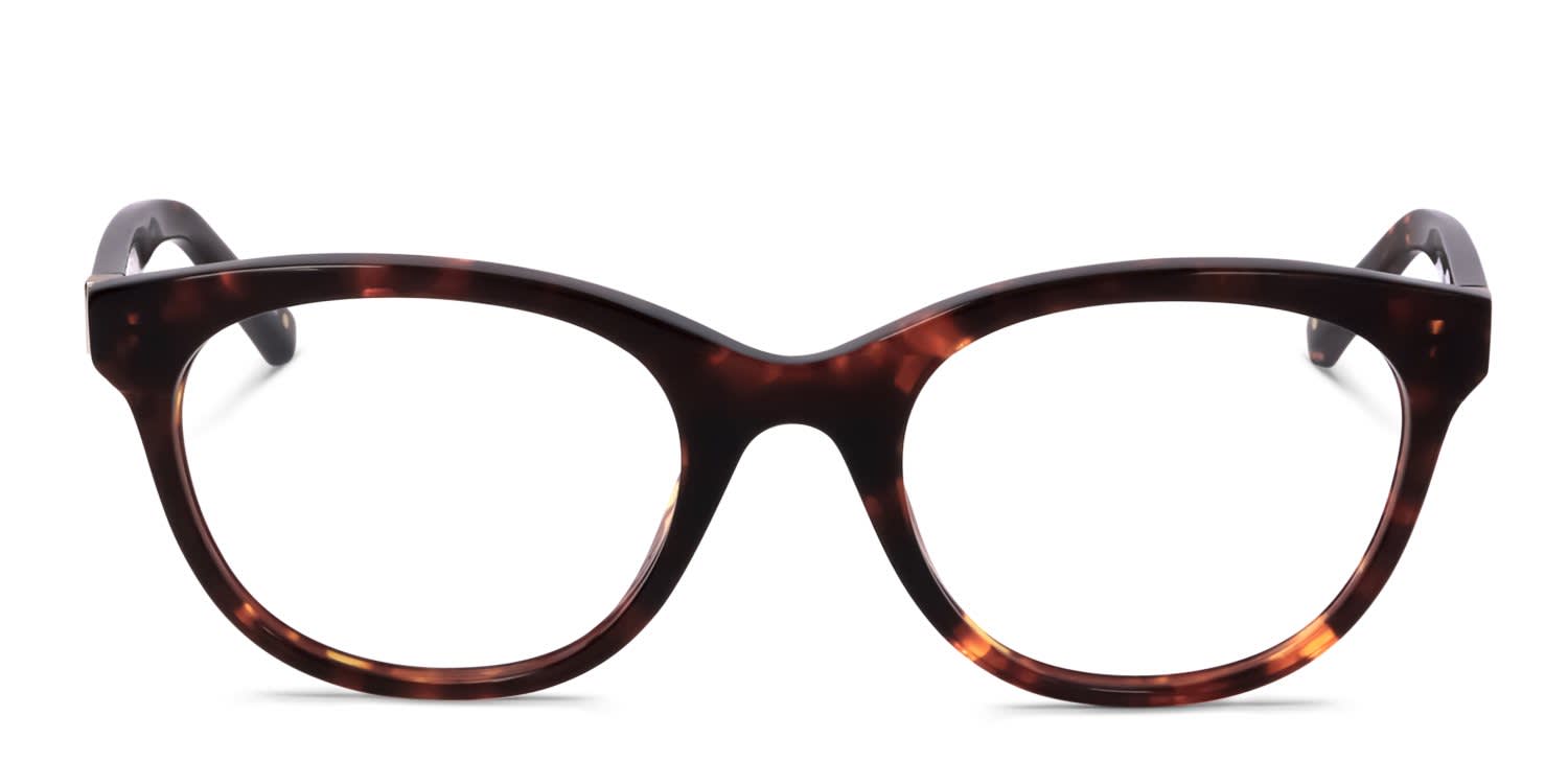 Linda Farrow PL48 Tortoise glasses - Tortoise - Frontal View