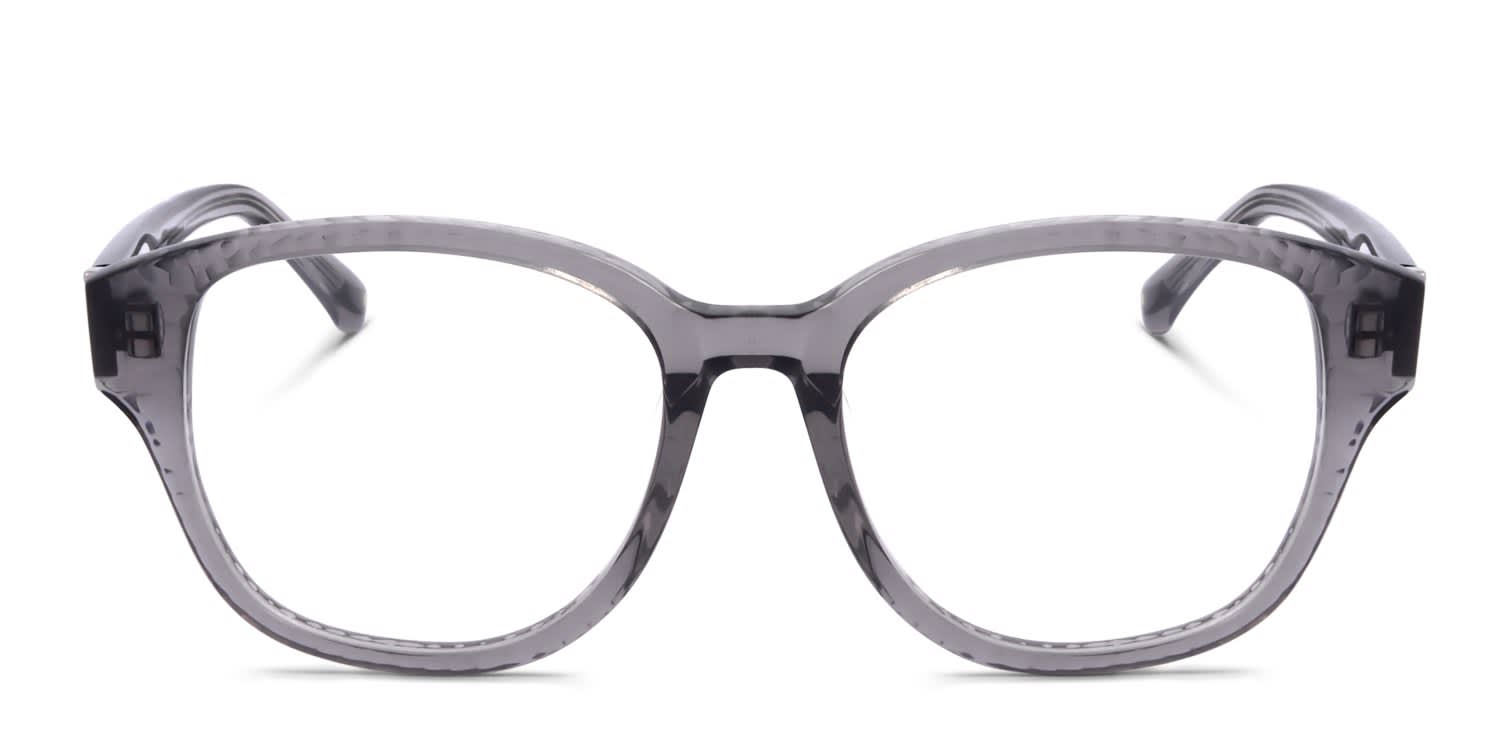 Linda Farrow PL87 Gray glasses - Gray - Frontal View