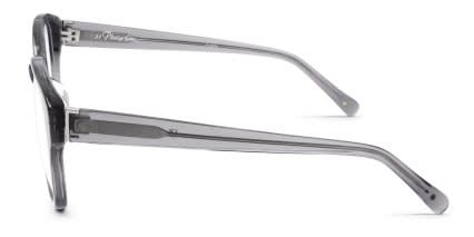 Linda Farrow PL87 Gray glasses - Gray - Side View