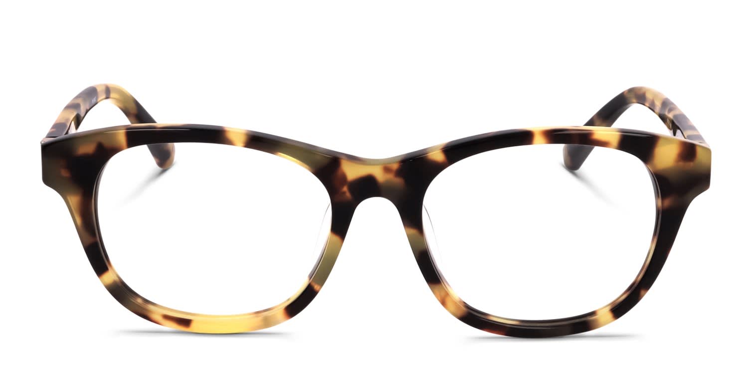 Linda Farrow PL89 Tortoise glasses - Tortoise - Frontal View