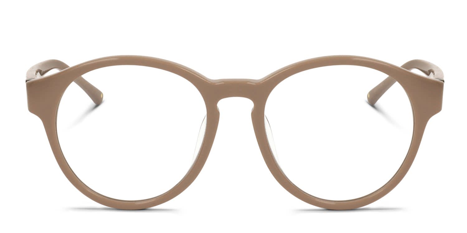 Linda Farrow PL12 Brown glasses - Brown - Frontal View