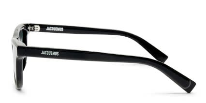 Jacquemus Jac153 Black glasses - Black - Side View