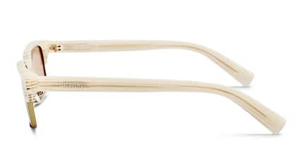 Jacquemus Jac155 White glasses - White - Side View