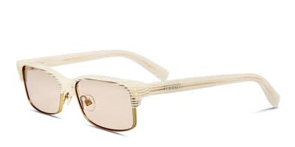 Jacquemus Jac155 White glasses - White - Angle View