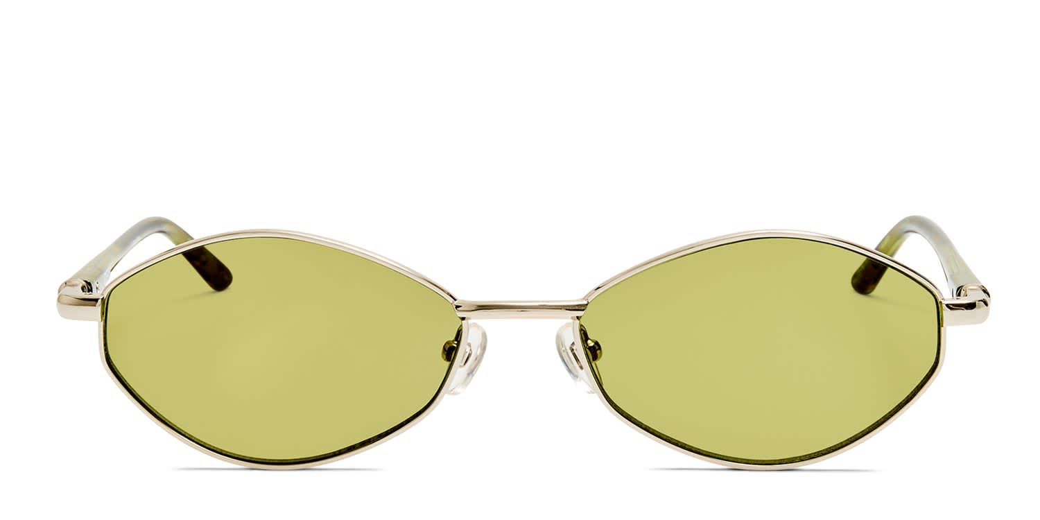 Jacquemus Jac160 Silver glasses - Silver - Frontal View