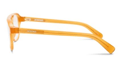 Jacquemus Altu Orange glasses - Orange - Side View