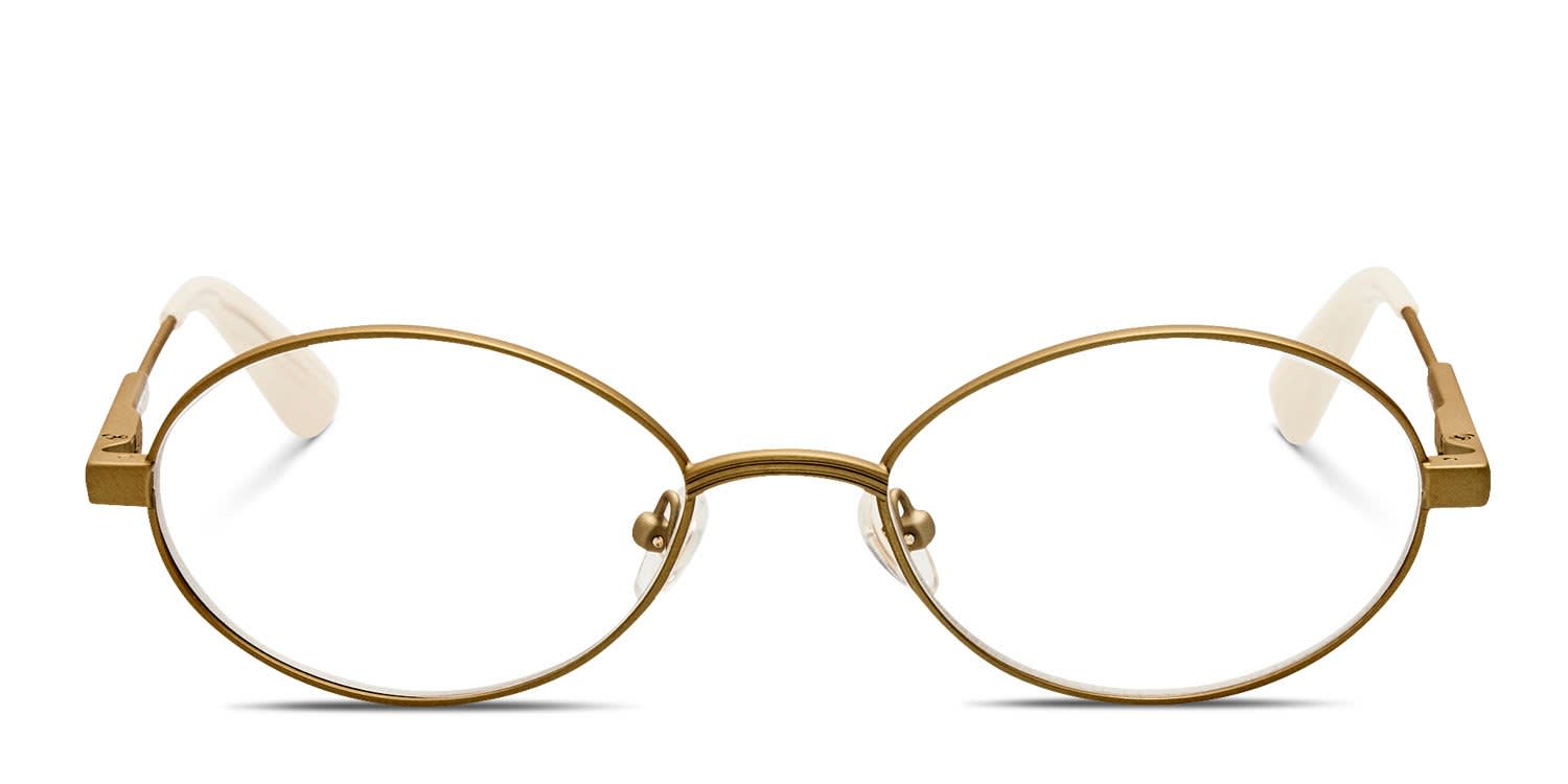 Jacquemus Meunier Bronze glasses - Bronze - Frontal View