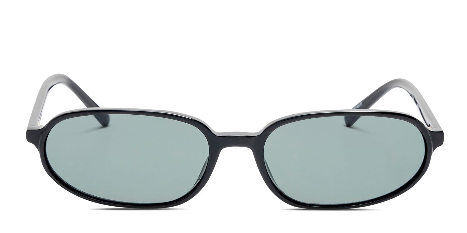 Jacquemus JAC227 Shiny Black glasses - Shiny Black - Frontal View