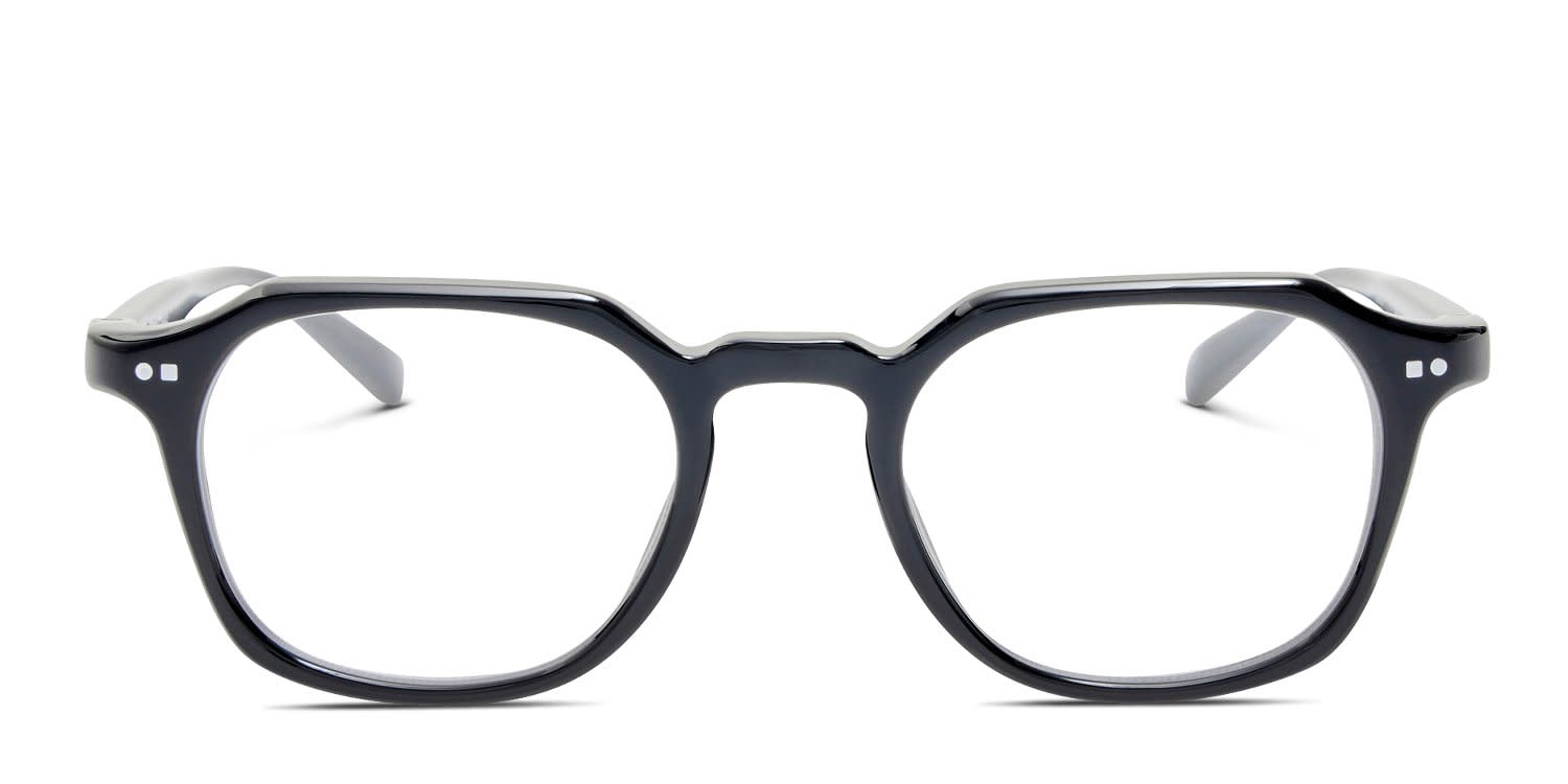 Jacquemus JAC215 Shiny Black glasses - Shiny Black - Frontal View