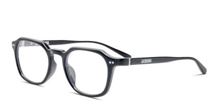 Jacquemus JAC215 Shiny Black glasses - Shiny Black - Angle View