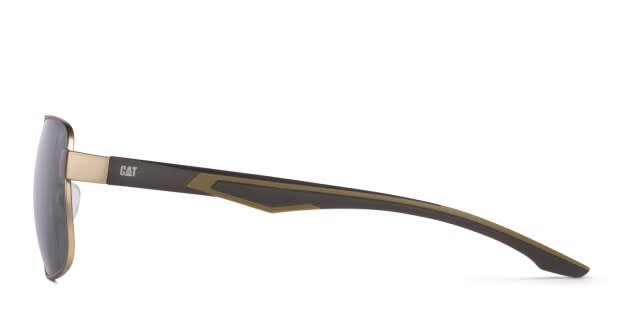 カモ Cat CTS-8024 Green Prescription Sunglasses