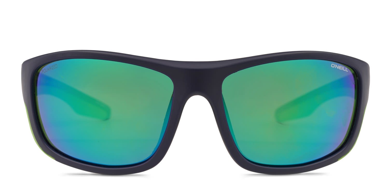 O'Neill ONS-9017 2.0 Blue, Green glasses - Blue / Green - Frontal View