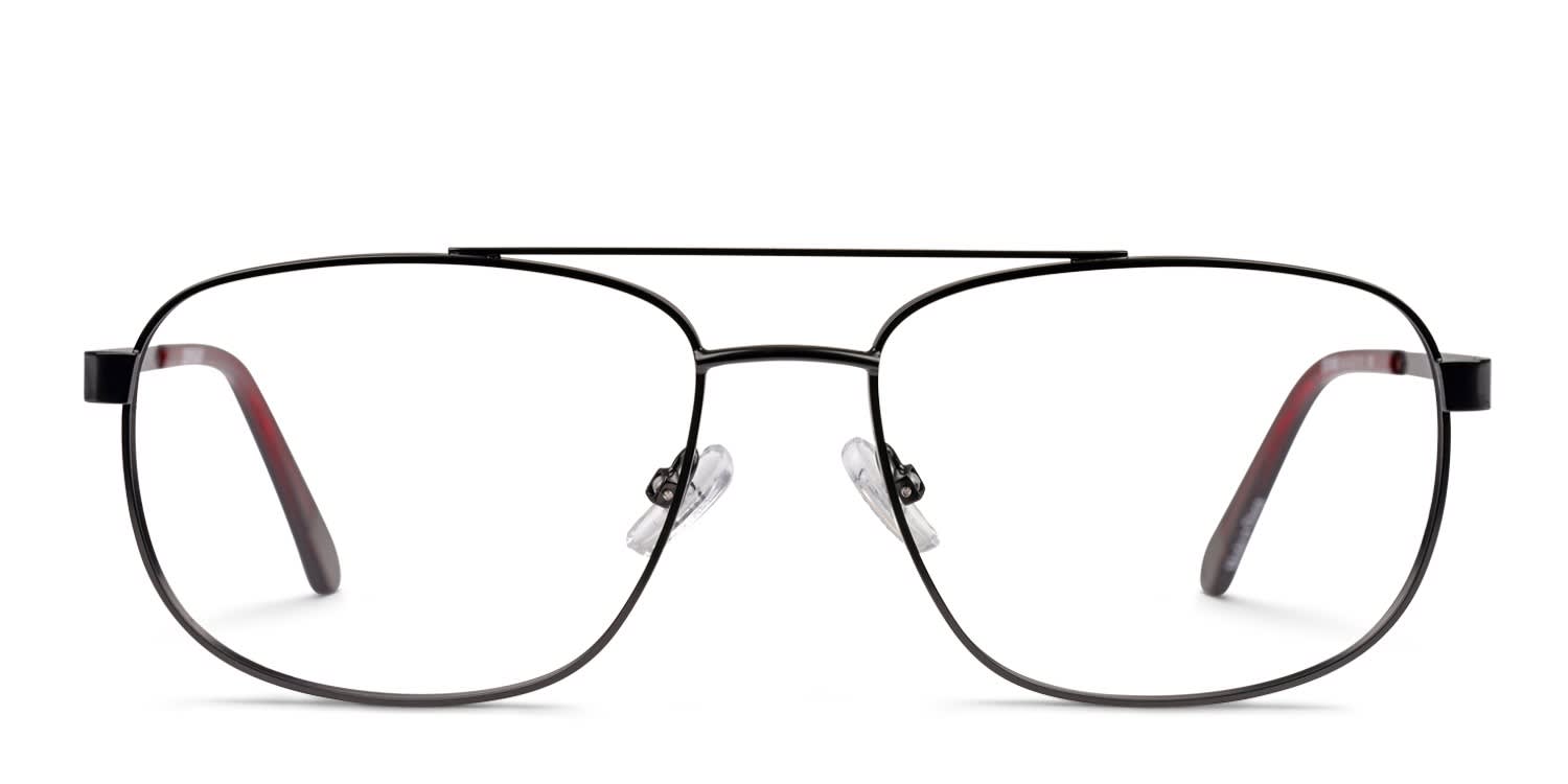 Cat CTO-3030 Black glasses - Black - Frontal View