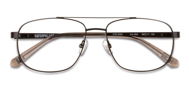 Cat CTO-3030 Black Prescription Eyeglasses