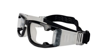 Panlees JH831 Shiny Black glasses - Shiny Black - Angle View