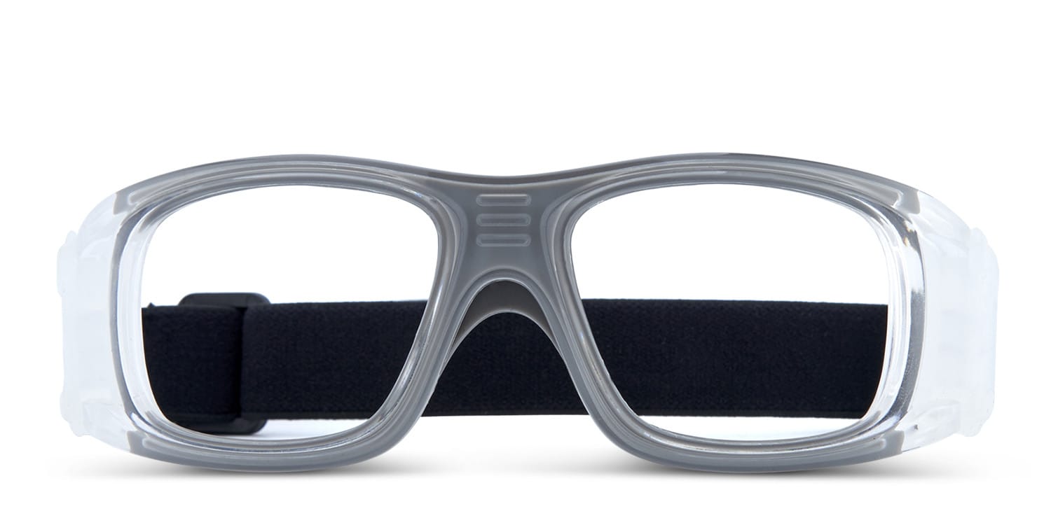 Panlees JH823 Gray NA glasses - Gray - Frontal View