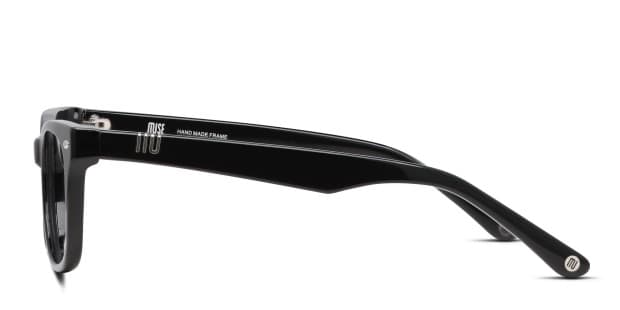 Muse M Classic Kids Shiny Black Eyeglasses | Includes FREE Muse M Classic Kids Shiny Black Eyeglasses | Includes FREE