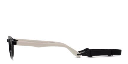 Revel Lyndon Kids Black/White glasses - Black / White - Side View