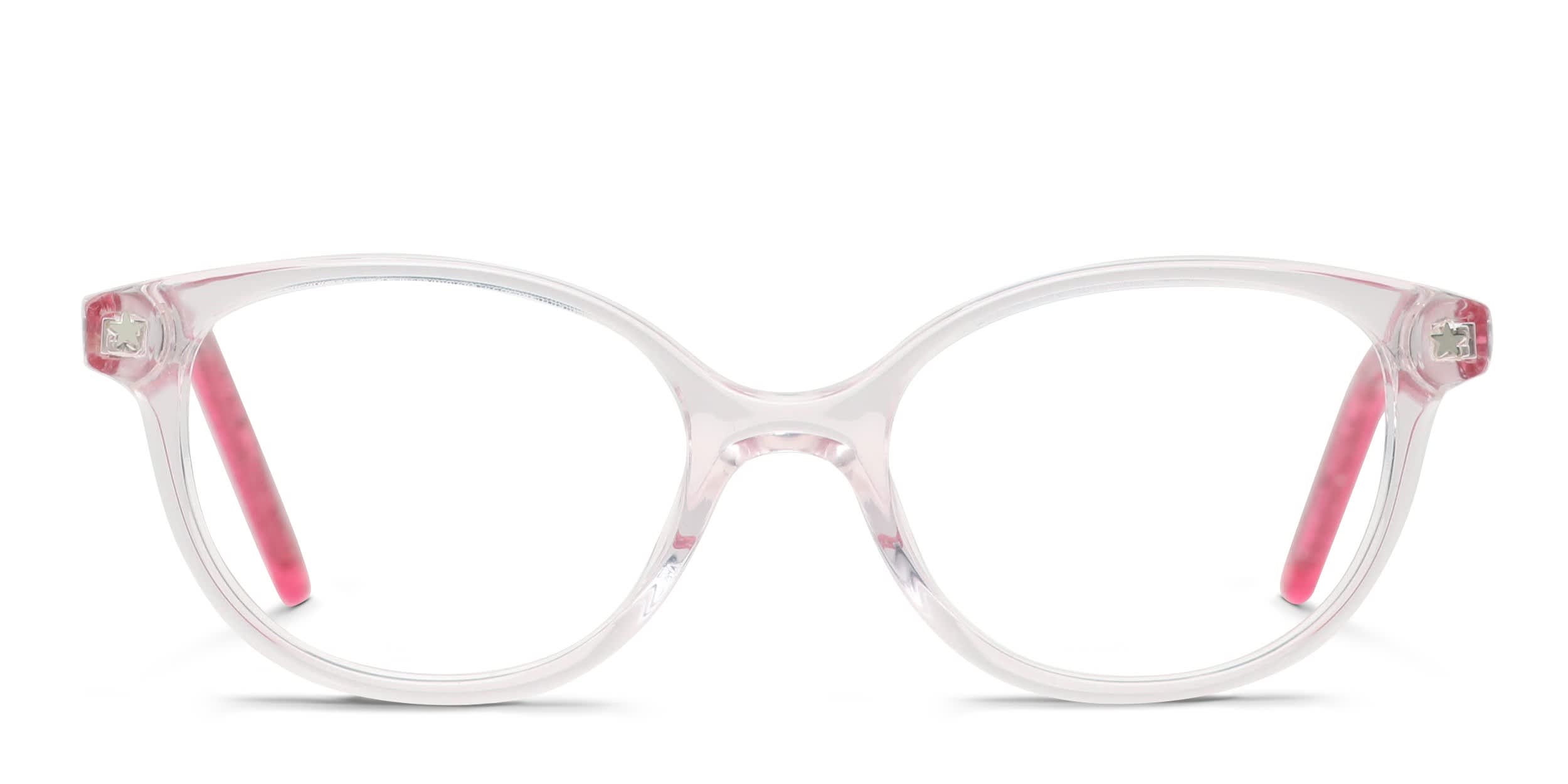 Olos Bency Kids Clear Pink Eyeglasses | Includes FREE Rx Lenses