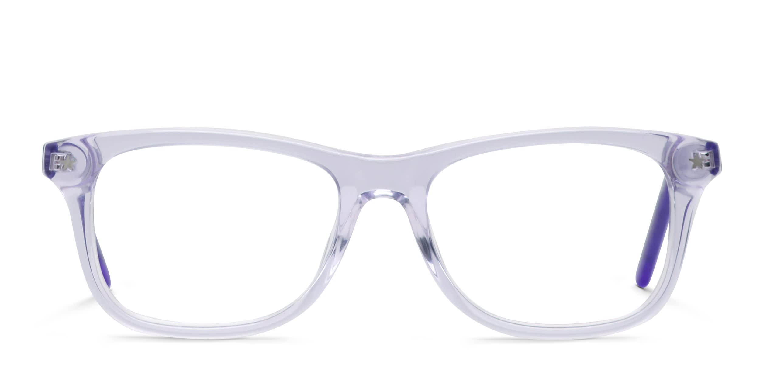 Olos Dora Kids Clear, Purple, Glitter glasses - Clear / Purple / Glitter - Frontal View