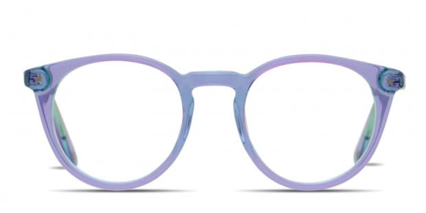 Purple and cheap green glasses frames