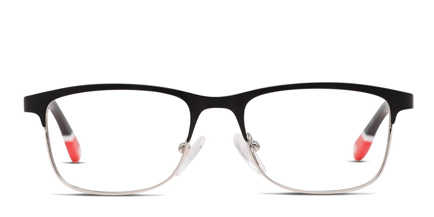 Olos Witty Kids Black, Silver glasses - Black / Silver - Frontal View