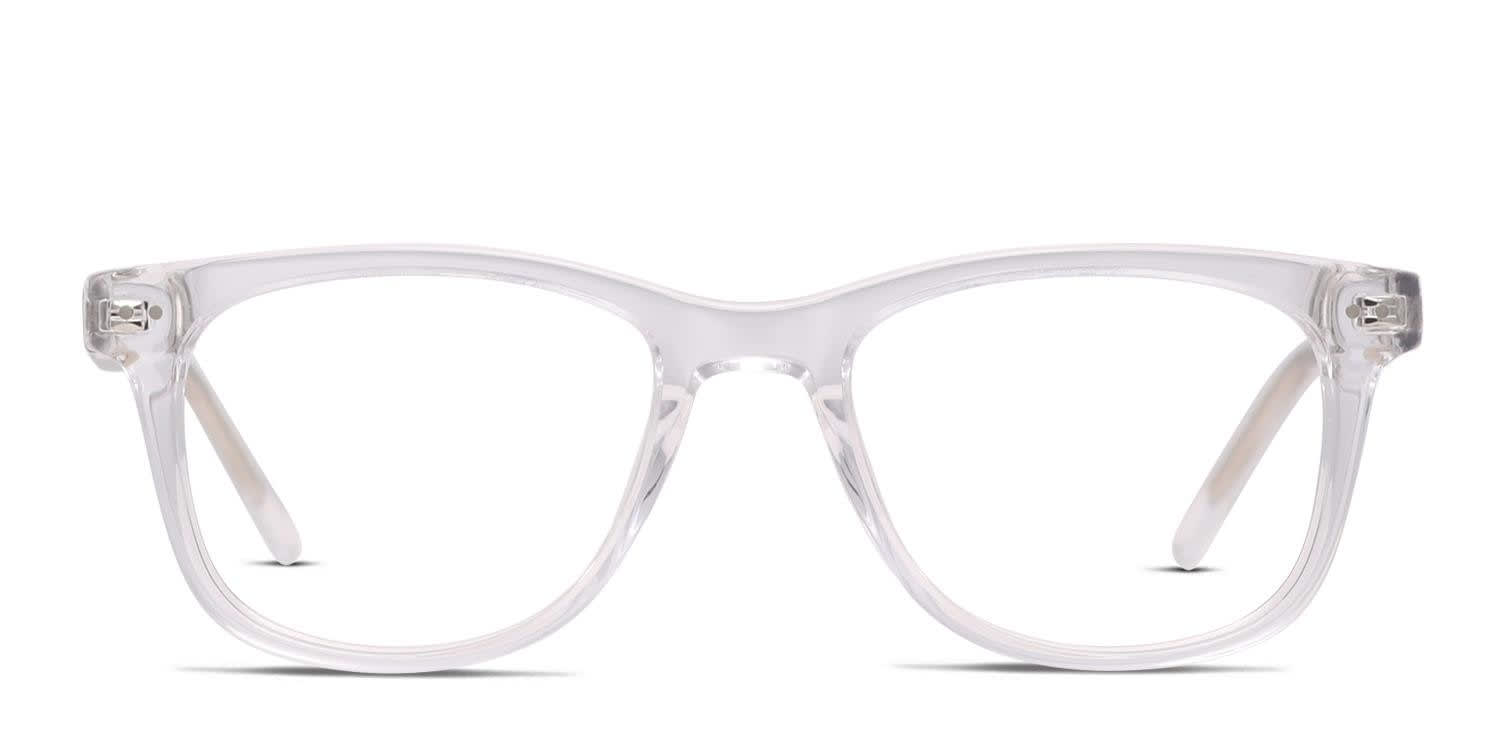 Olos Big John Clear Kids glasses - Clear - Frontal View