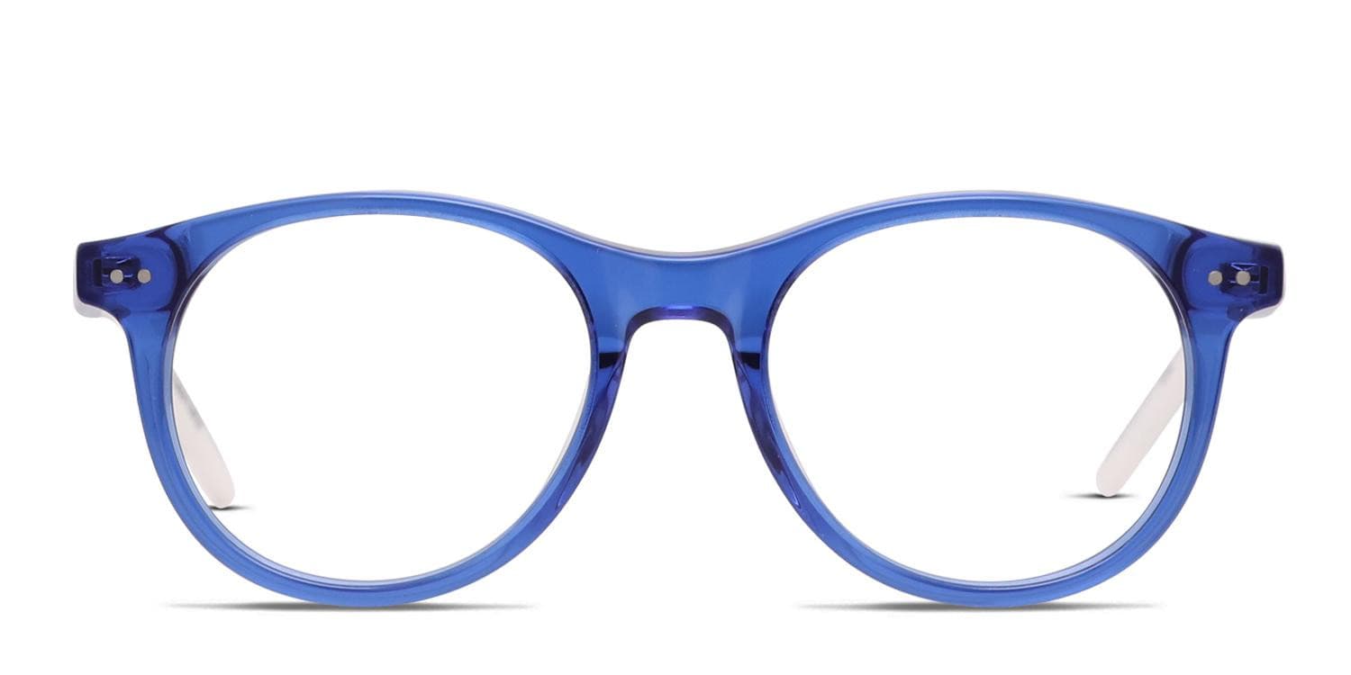 Olos Fletcher Kids Blue, Clear glasses - Blue / Clear - Frontal View