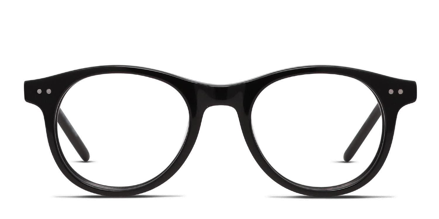 Olos Fletcher Kids Shiny Black glasses - Shiny Black - Frontal View