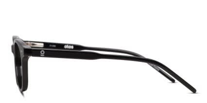 Olos Fletcher Kids Shiny Black glasses - Shiny Black - Side View