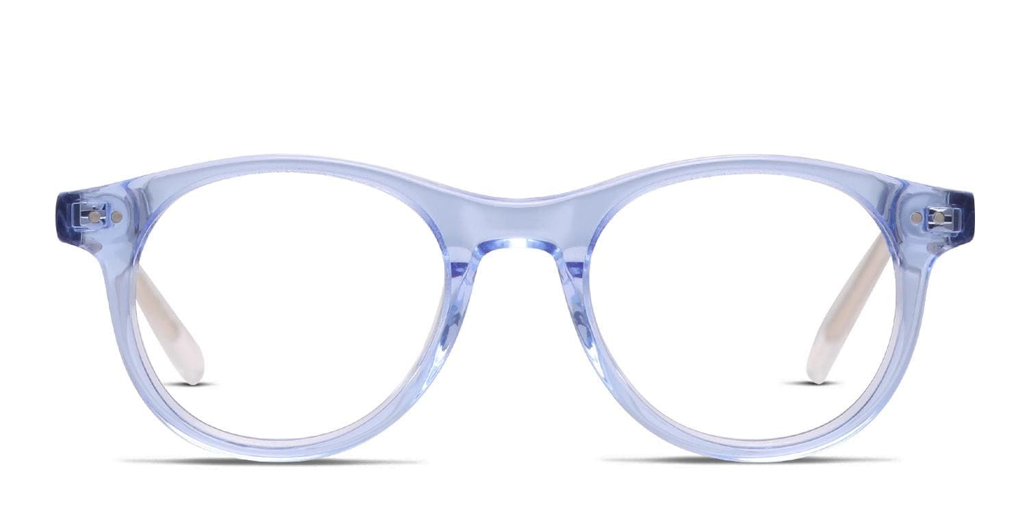 Olos Fletcher Kids Clear, Blue glasses - Clear / Blue - Frontal View