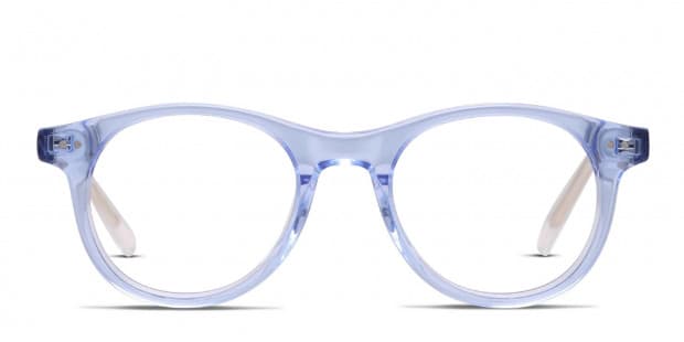 Olos Fletcher Kids Clear Blue Eyeglasses Includes FREE Rx Lenses