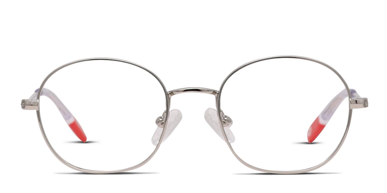 Olos Academic Kids Silver glasses - Silver - Frontal View