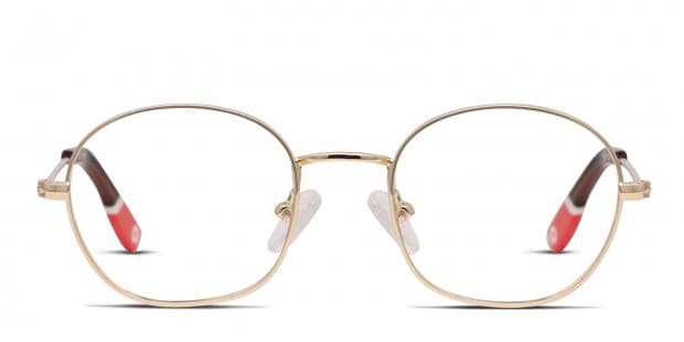 Gold-Rimmed Glasses