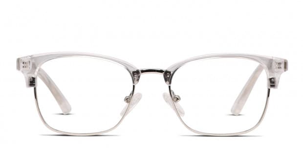 Whiz Kids Clear Silver Eyeglasses Includes FREE Rx Lenses
