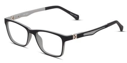Dynamic Kids Black glasses - Black - Angle View