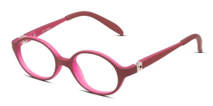 Delphine Kids Red glasses - Red - Angle View