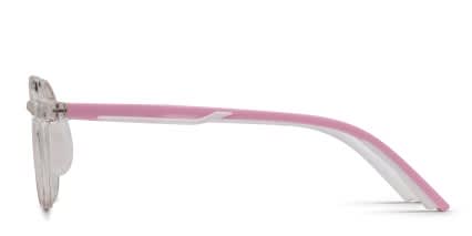 Summer Jr. Kids Clear, Pink glasses - Clear / Pink - Side View
