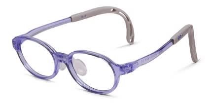 Shirley Kids Purple glasses - Purple - Angle View