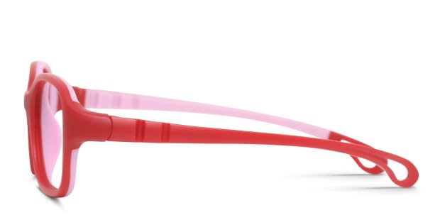 Lyle Red Kids Prescription Eyeglasses