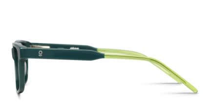 Olos Tuned In Kids Green glasses - Green - Side View