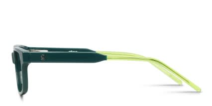 Olos Tuned In Kids Green glasses - Green - Side View