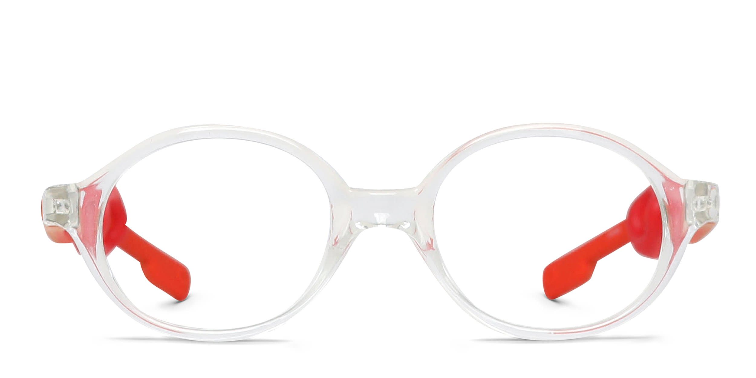 Olos Jump Around Kids Clear glasses - Clear - Frontal View