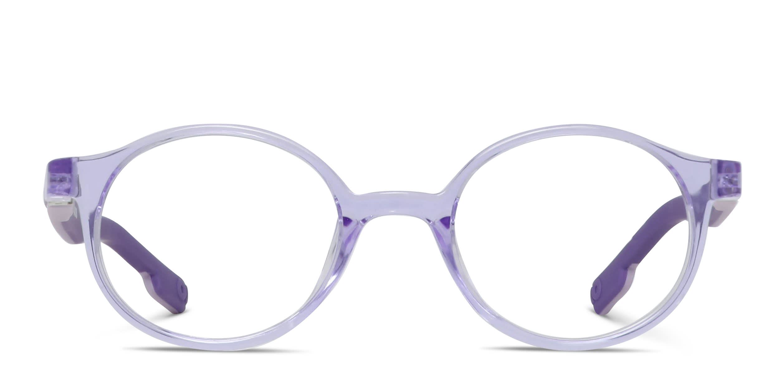 Olos Run Around Kids Purple, Clear glasses - Purple / Clear - Frontal View
