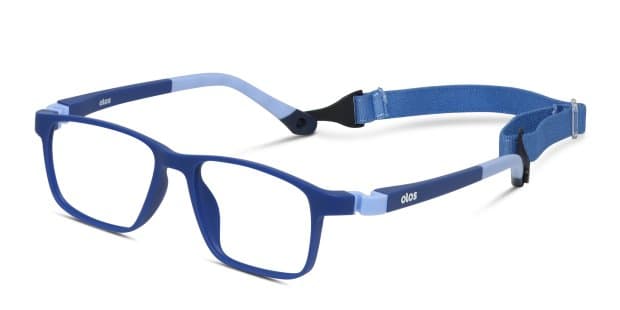 Olos Kayden Kids Blue Prescription Eyeglasses