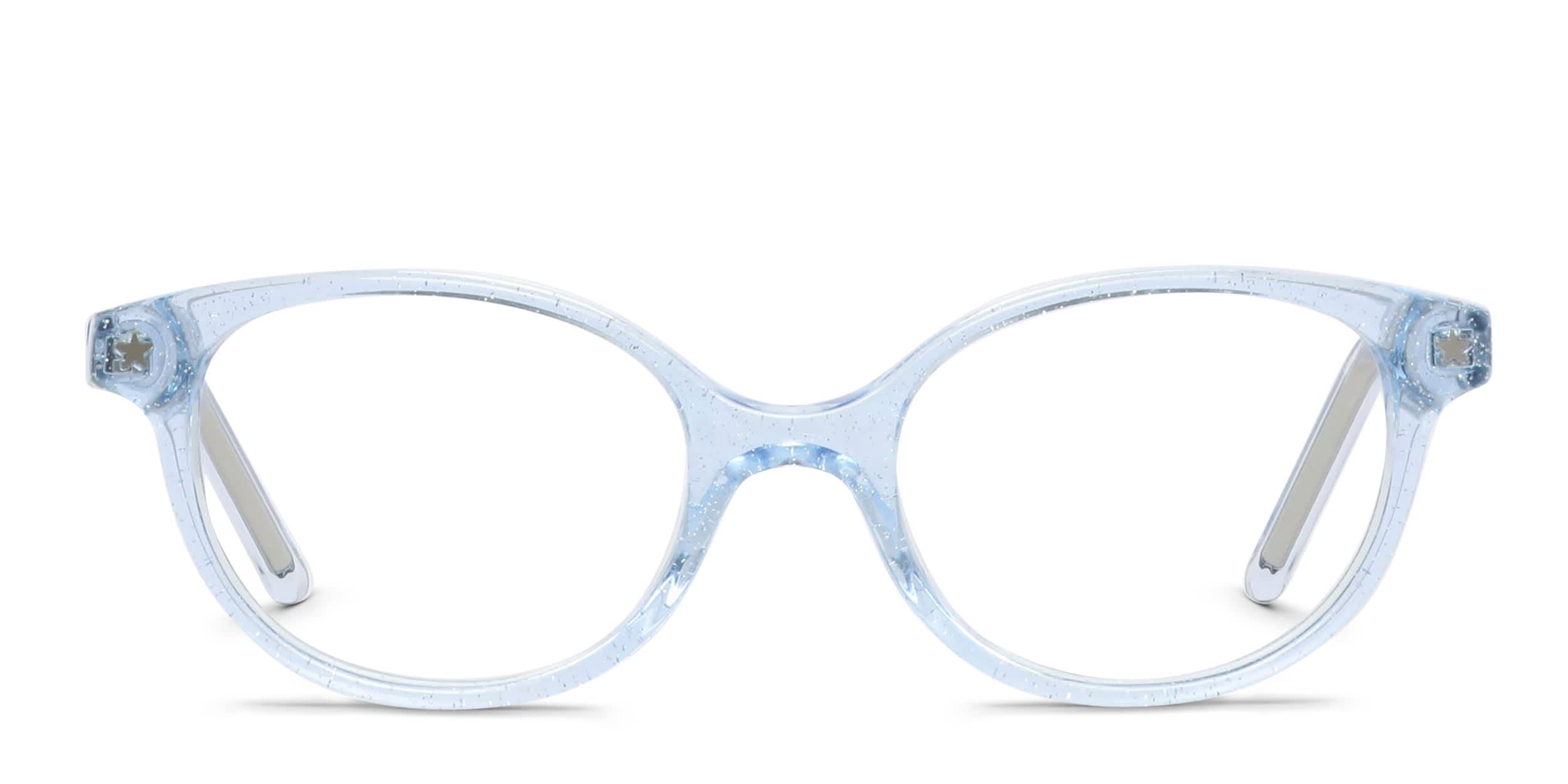 Olos Bency Kids Blue, Glitter, Clear glasses - Blue / Glitter / Clear - Frontal View