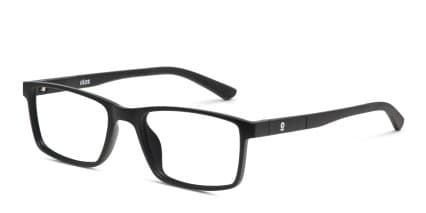 Olos Bop Kids Matte Black glasses - Matte Black - Angle View