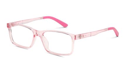 Olos Scoot Kids Pink, Clear glasses - Pink / Clear - Angle View