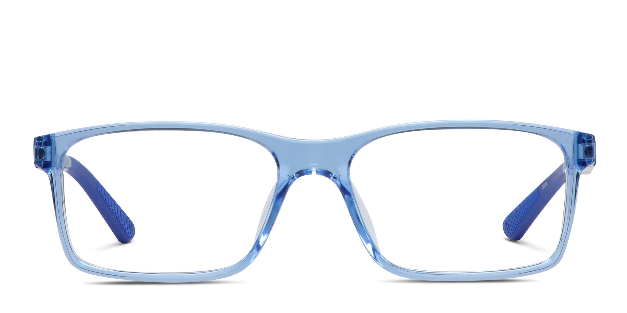 Olos Scoot Kids Blue, Clear glasses - Blue / Clear - Frontal View
